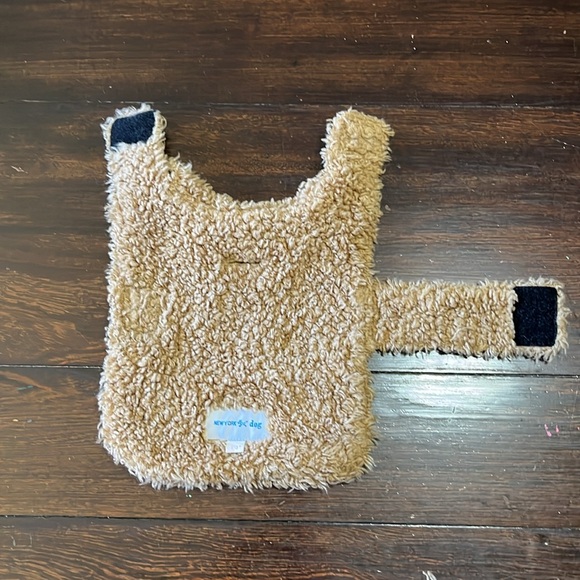 New York Dog corduroy and faux fur coat - Picture 5 of 7